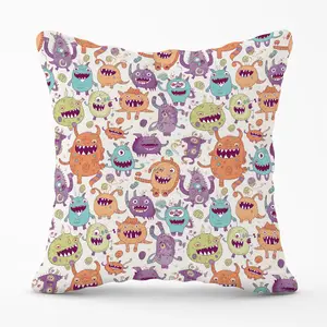 Playful Halloween Monsters Cushions 45cm x 45cm