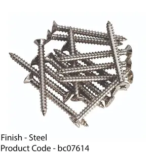 16 Pack - Hinge Wood Screws - 5mm x 31mm PZ2 - Door Frame Fixings