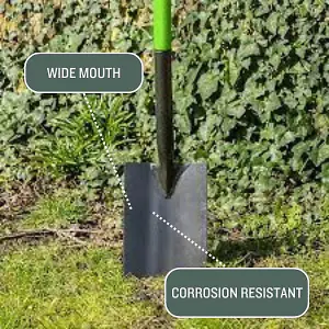 Digging Spade Lightweight Edging Border Work Shovel for Garden and Lawn