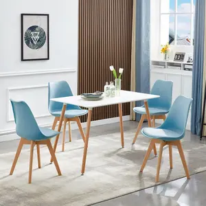 Nero Upholstered Side Chair (Set of 4) Airy Blue