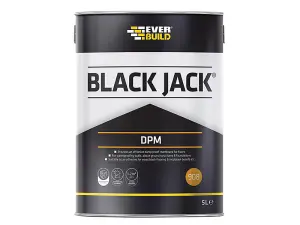 Everbuild 90805 Black Jack 908 D.P.M. 5 litre EVB90805