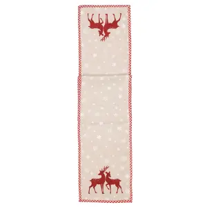 Woodland Deer Dining Table Decoration Table Runner Tablecloth