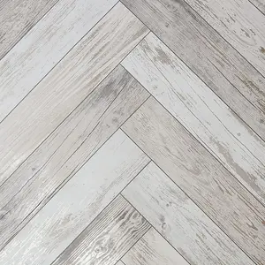 Sublime Natural /Gold Rustic Wood Parquet Wallpaper