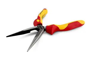 Wiha Electricians Pliers Cutters VDE Industrial Professional Snips Grippers 33178 - 200mm Needle Nose Pliers