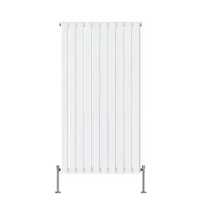 Right Radiators 1600x680 mm Vertical Single Flat Panel Designer Radiator White