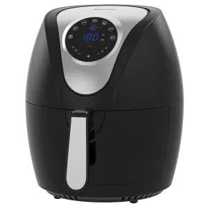 EMtronics Digital Large 4.5L Air Fryer with 60 Minute Timer - Black