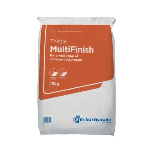 Thistle MultiFinish Plaster 25000g Bag