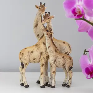 Giraffe Family Ornament With Sentiment on Packaging