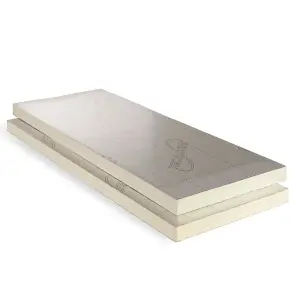 Recticel Instafit Polyurethane 50mm Insulation board (L)1.2m (W)0.45m