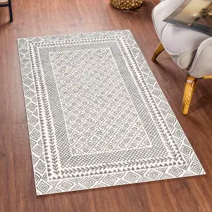 AMBRE Boho Skandi Area Rug 80 x 150 cm