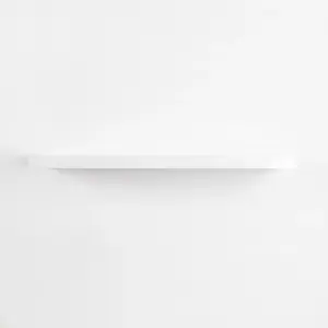 White Wooden Floating Shelves,  Small 30 cm White Wooden Wall Mounted Decorative Storage Shelf