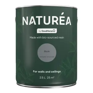 GoodHome Naturéa Rock Velvet matt Wall paint, 2.5L