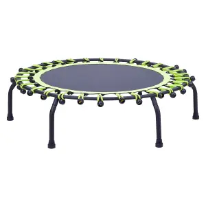 40in Bungee Cords Round Trampoline in Green for Indoor Outdoor