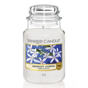 Yankee Candle Original Large Jar Scented Candle Midnight Jasmine, 623g