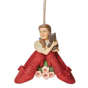 Dorothy and Toto Hanging Figurine Ornament