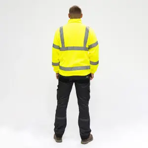 Timco - Hi-Visibility Fleece Jacket - Yellow (Size X Large - 1 Each)