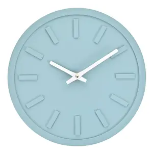 Interval Minimalist Wall Clock 30cm - Teal