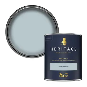 Dulux Trade Heritage Country Sky Eggshell Wall paint, 750ml