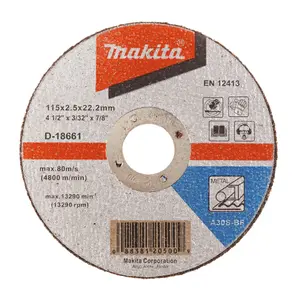 Makita Metal Cutting disc 115mm x 2.5mm x 22.23mm