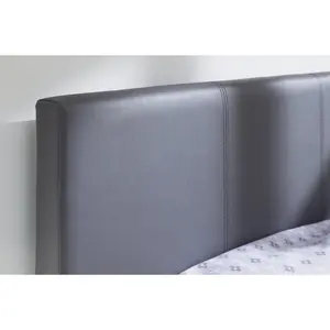 Morgana Upholstered Bed Frame Grey / Kingsize (5')