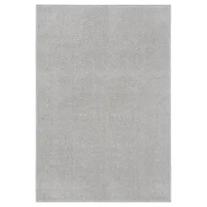 Berkfield Rug Short Pile 160x230 cm Light Grey