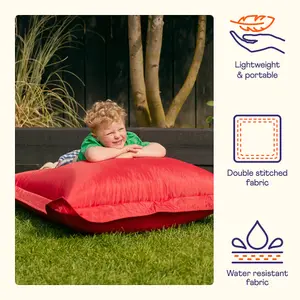 Veeva Kids Bazaar Bag Red Indoor Outdoor Kids Bean Bag