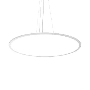 Luminosa FLY 90cm Integrated LED Pendant Ceiling Light White, 4000K, IP40