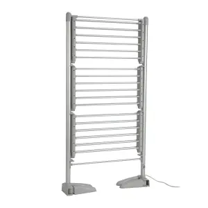 Daewoo Electric 3-Tier Heated Clothes Dryer Airer to Dry Clothing with Energy & Space Saving