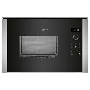 NEFF HLAWD53N0B 25L Built-in Microwave - Black