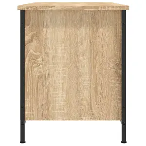 Berkfield TV Cabinet Sonoma Oak 100x40x50 cm Engineered Wood