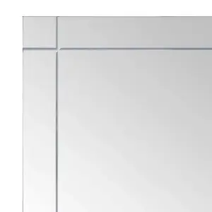 vidaXL Wall Mirror 100x60 cm Glass