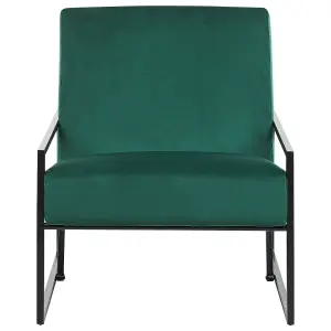 Armchair DELARY Velvet Emerald Green