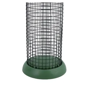 Wild Birds Large Plastic Flip Top Peanut Suet Feeder Hanging Feeding Station