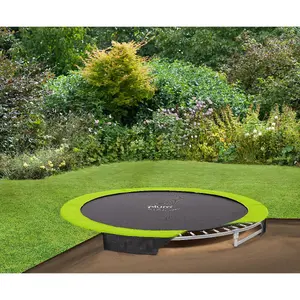 Plum 10ft Circular In-Ground Trampoline and Enclosure