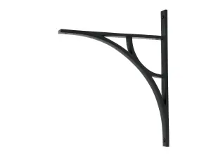 Matt Black Tyne Shelf Bracket (314mm x 250mm)