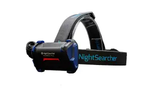 NightSearcher HT800  ,  850 Lumens  4xAA Head Torch with Automatic Proximity Beam Adjustment