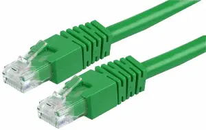 PRO SIGNAL - RJ45 Male to Male Cat6 UTP Ethernet Patch Lead, 10m Green