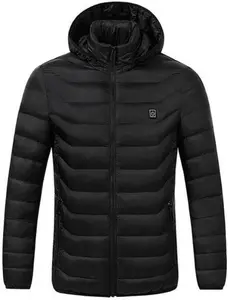 Heated Jacket For Women And Men - Black L