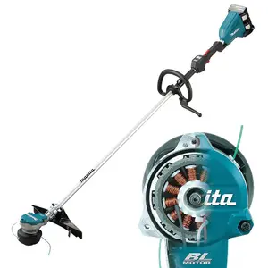 Makita DUR368LCT2-KIT Twin LXT 18v 36v Li-Ion Brushless Brush Cutter 2 x 5.0ah