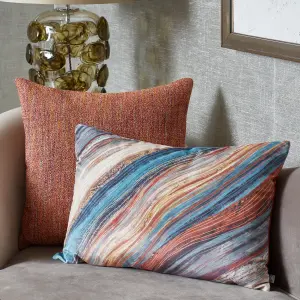 Prestigious Textiles Heartwood Velvet Feather Rich Cushion