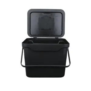 Easy Eco - 5L Compost Caddy - Black