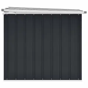 vidaXL Garden Storage Box Anthracite 149x99x93 cm