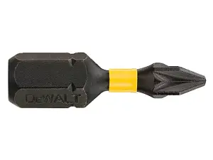 DEWALT DT7386T-QZ Extreme Impact Torsion Bits PZ1 x 25mm (Pack 5) DEWDT7386TQZ