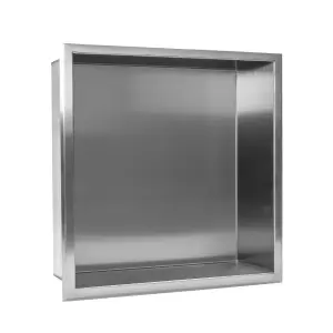 Thermopanel 304 Stainless Steel Recess Shower Niche - Stainless Steel (305 x 305 x 103mm)