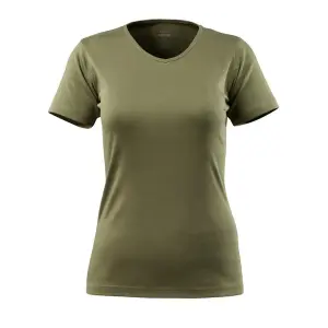 Mascot Crossover Nice Ladies T-shirt (Moss Green)  (Medium)