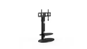 Argon TV-Stand with Bracket Black