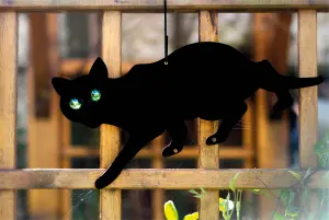 Garden Bird Cat Animal Small Mammal Life Size Scaring Device Reflective Deterant