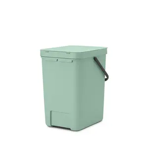 Brabantia Sort and Go 25 Litre Rubbish Bin Jade Green