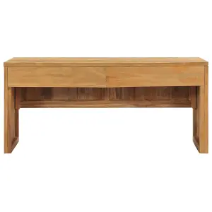 Berkfield TV Cabinet 100x35x45 cm Solid Teak Wood