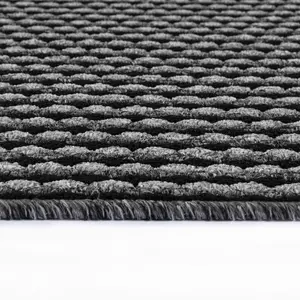 Eden Non Slip Washable Dirt Trapper Indoor Doormat - Kitchen Mats - Floor Mats - Anthracite 120x180 cm